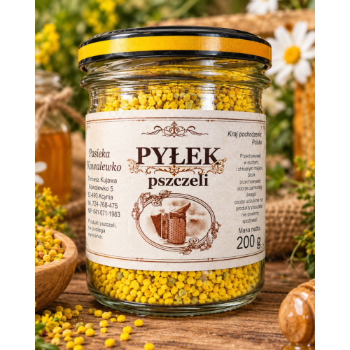Pyłek pszczeli 200 g | Skarby z ula | Osada Zdrowienia